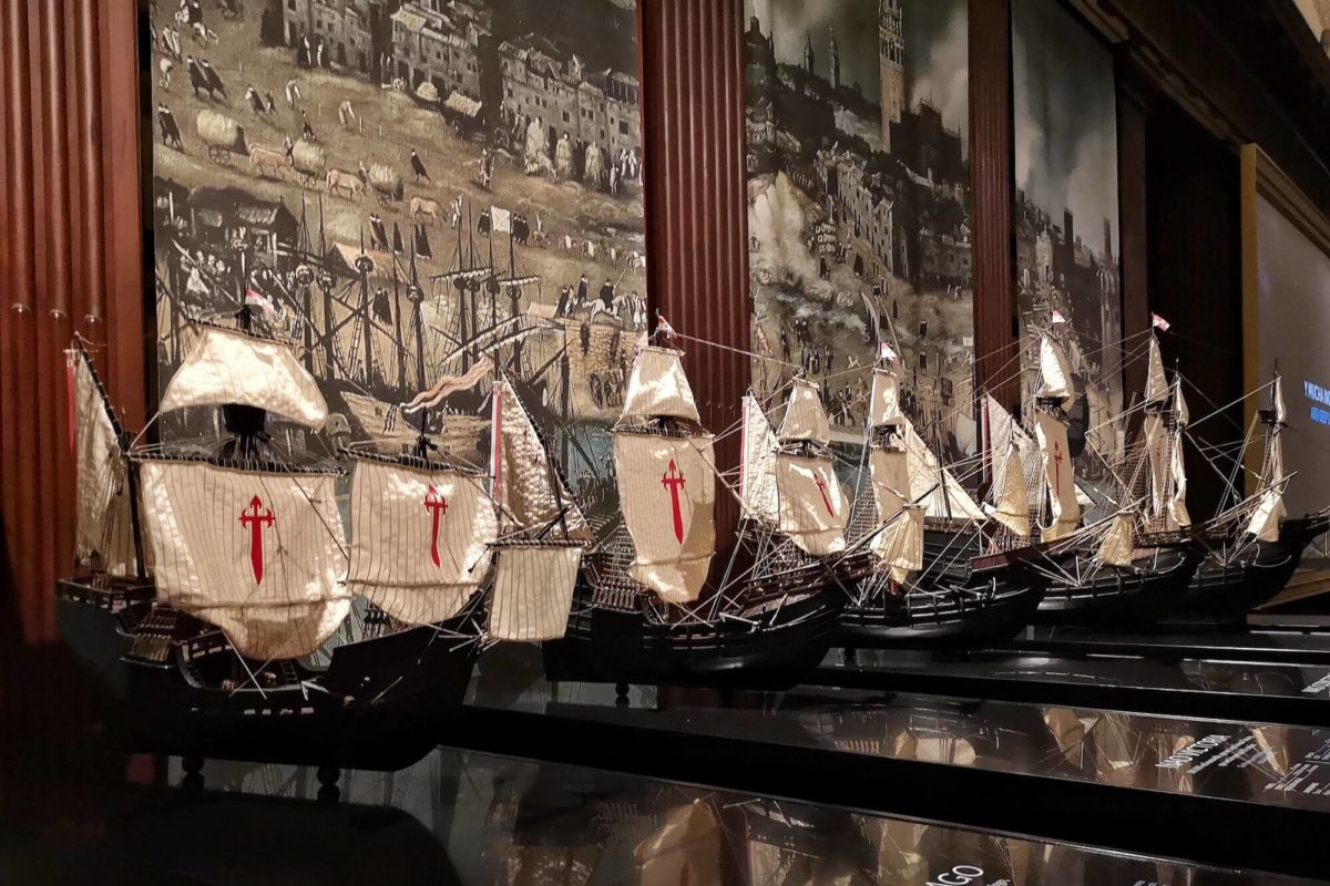 Das Archivo Gerneral de Indias in Sevilla widmet der ersten Weltumsegelung von Magellan eine große Sonderausstellung: El Viaje Más Largo