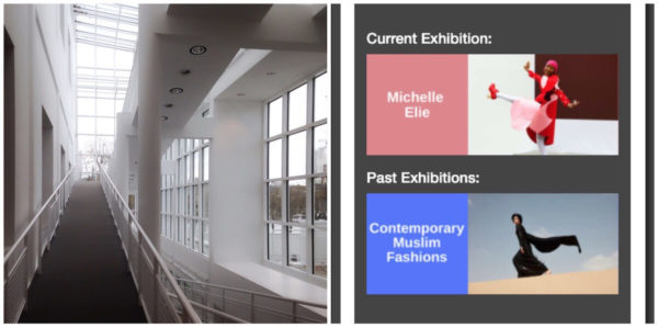 Das Museum für Angewandte Kunst Frankfurt nutzte den Nubart-Guide zunächst zu einer Sonderausstellung