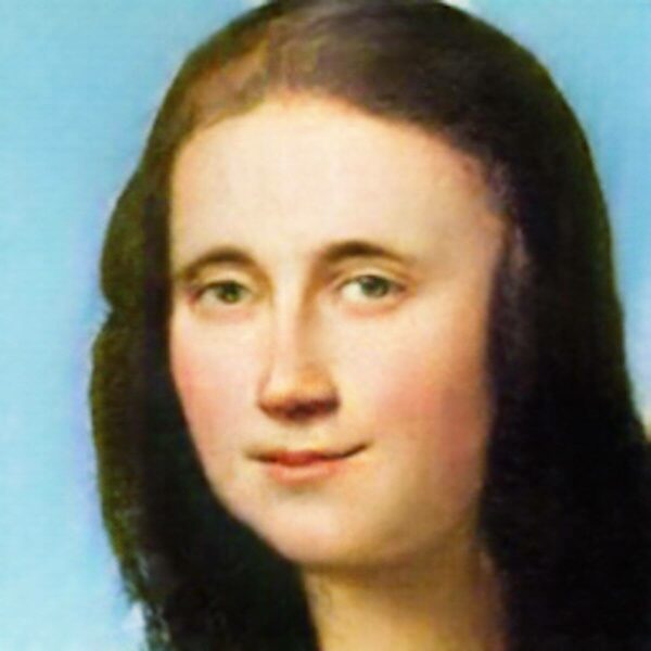 Mona Lisa mit AI Gahaku bearbeitet