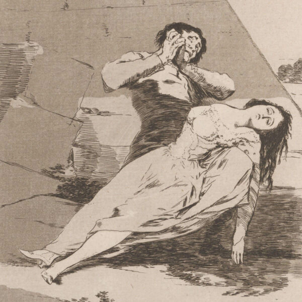 Francisco de Goya: Los Caprichos: Tantalus (Tantalo) (1799) 
