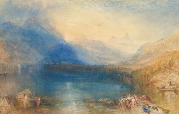 Joseph Mallord William Turner: The Lake of Zug (1843)