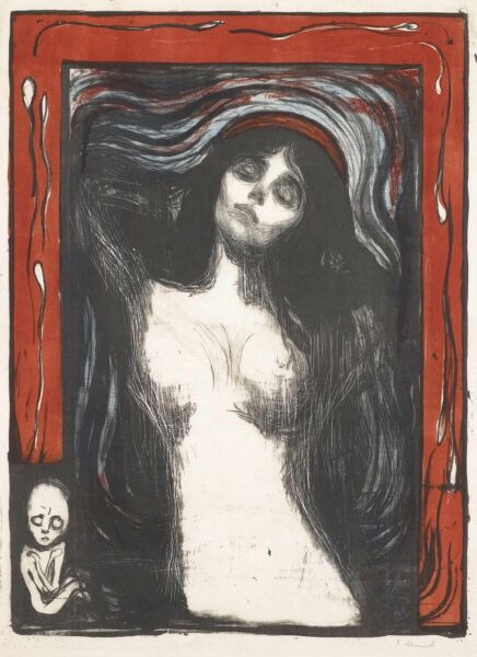 Edvard Munch: Madonna (1895/1902) – Kunstmuseum Basel, Kupferstichkabinett