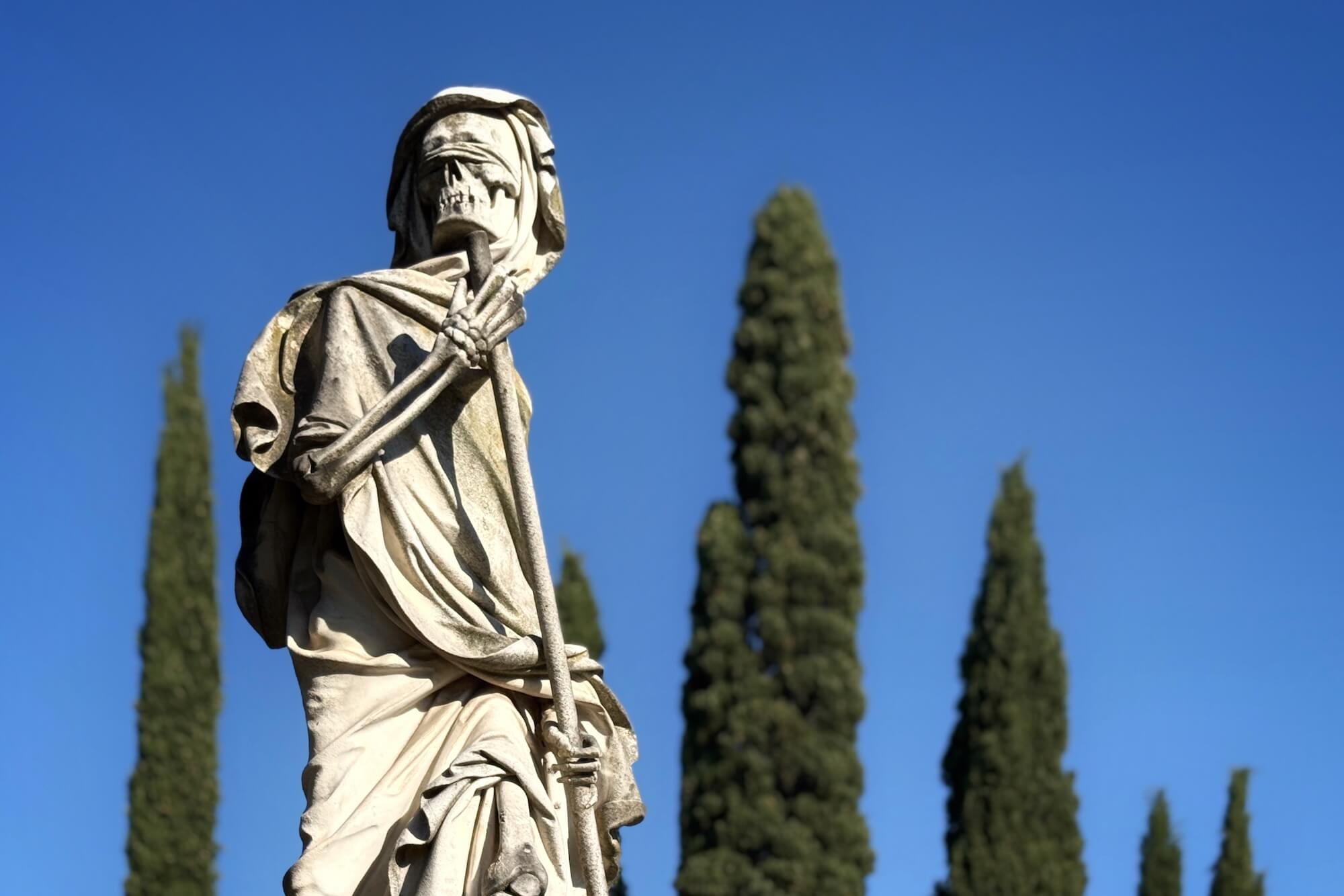 Arnold Böcklins Gemälde "Die Toteninsel" zählt zu den wichtigsten Motiven des Symbolismus. Vorbild ist der Cimitero degli Inglesi, der Englische Friedhof in Florenz.