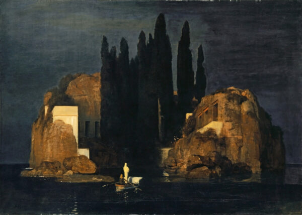 Arnold Böcklin: Die Toteninsel (Erste Fassung, 1880) - Kunstmuseum Basel