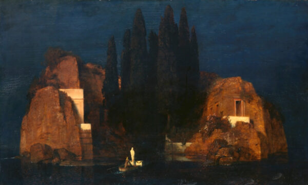 Arnold Böcklin: Die Toteninsel (Fassung für Marie Berna, 1880) - Metropolitan Museum of Art