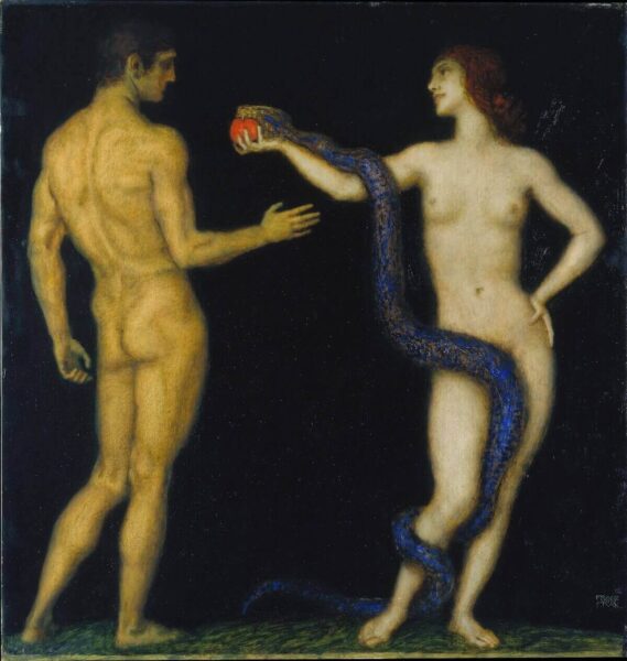 Franz von Stuck: Adam und Eva