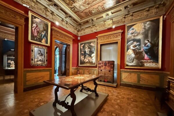 Die Ausstellung zeigt u.a. das Werk "Der heilige Franziskus in Ekstase" (1577-80) von El Greco. Das Gemälde entstand in den ersten Jahren von El Grecos Schaffenszeit in Spanien.