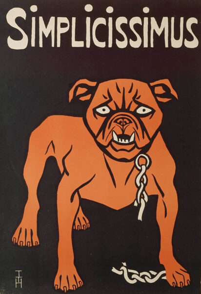 Thomas Theodor Heine: Simplicissimus (1897) - Münchner Stadtmuseum