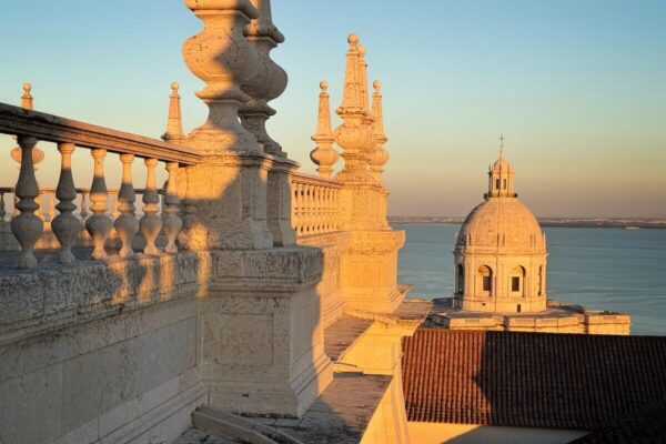 Vom Dach des Mosteiro de São Vicente de Fora bietet sich eine fast vollständige 360-Grad-Panoramasicht über Lissabon.