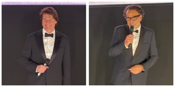 Tom Cruise und Alejandro González Iñárritu bei der Filmpremiere in London am 22.09.2026